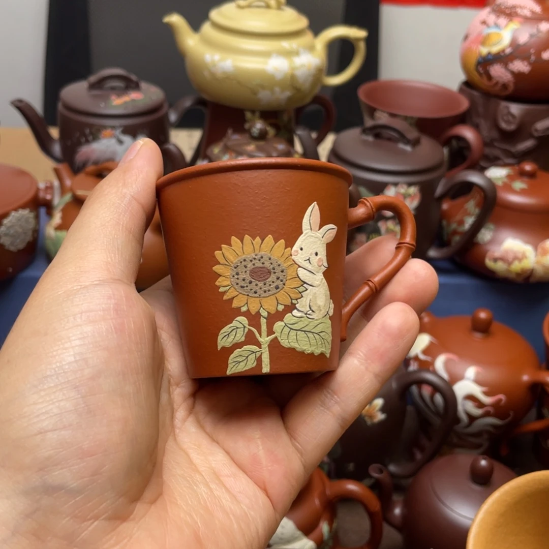 茶杯紫砂紫砂主人杯80cc