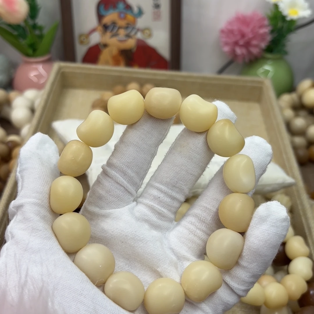 吊坠菩提根/象牙果17干磨瑕疵落地果月亮819