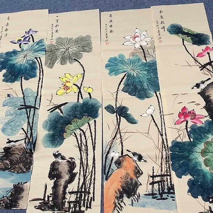 国画纯手绘作品图