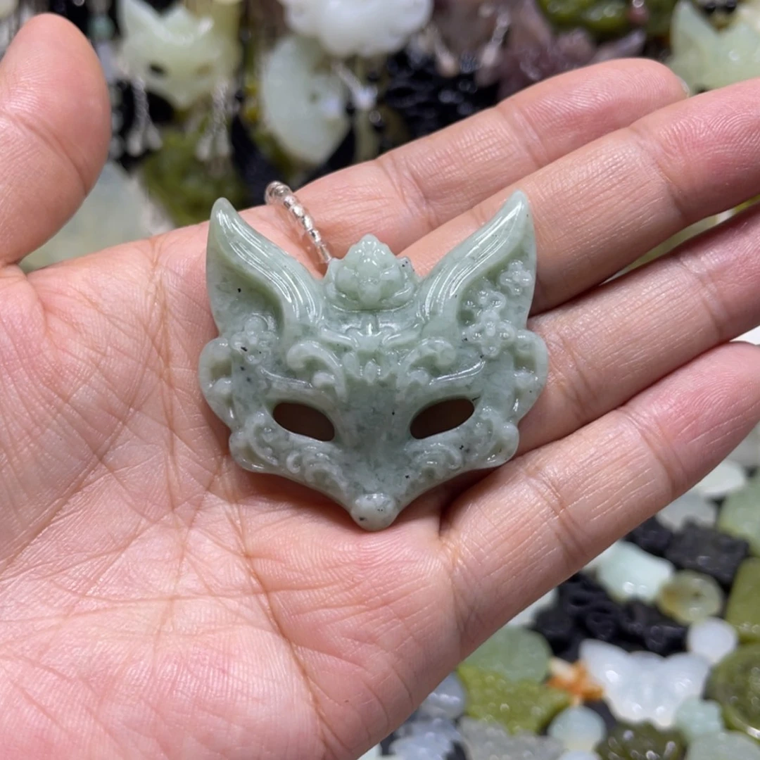 【闪购商品】岫玉颈饰未镶嵌瑶****常70包挂