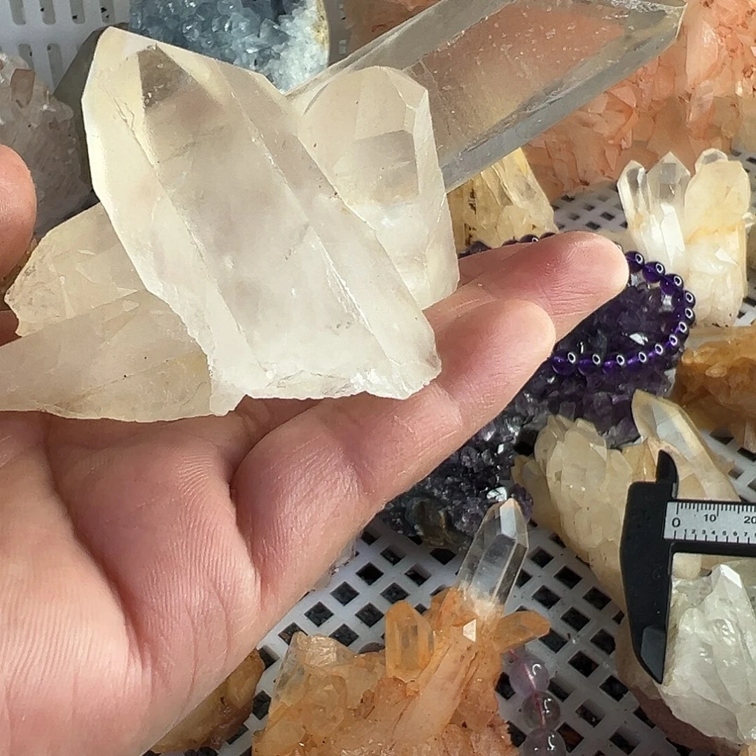 珠宝半成品水晶未镶嵌