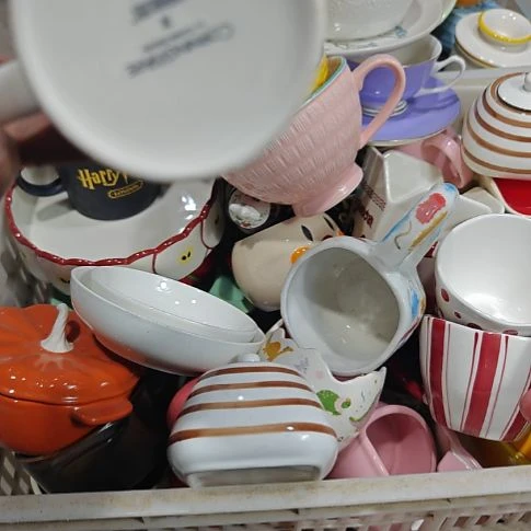 欧式，陶瓷餐具杯碗盘微瑕介意慎拍