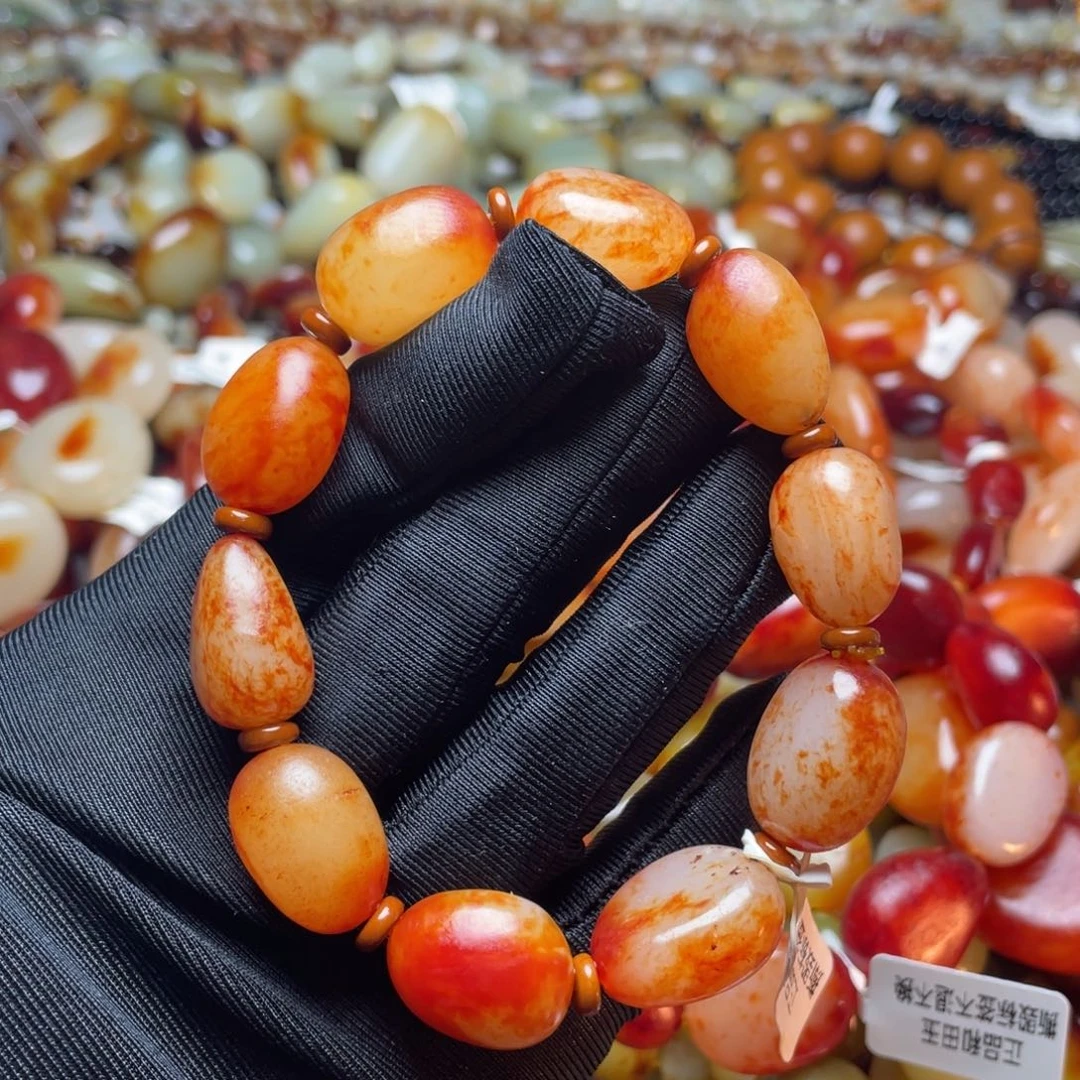 孤***鹰手链未镶嵌和田玉