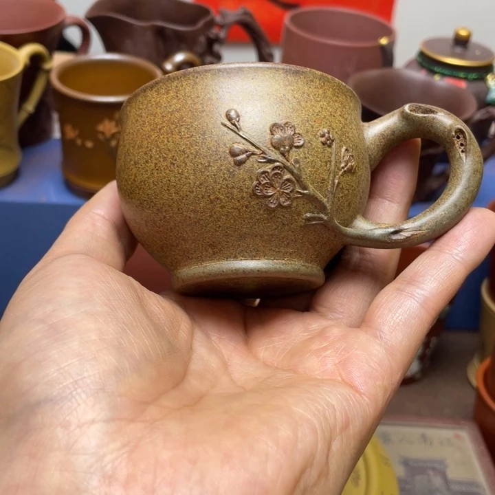 紫砂茶杯紫砂主人杯120cc