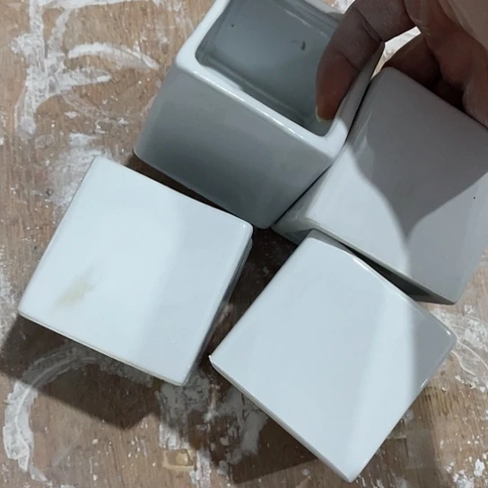 多肉绿植陶瓷花盆，有孔