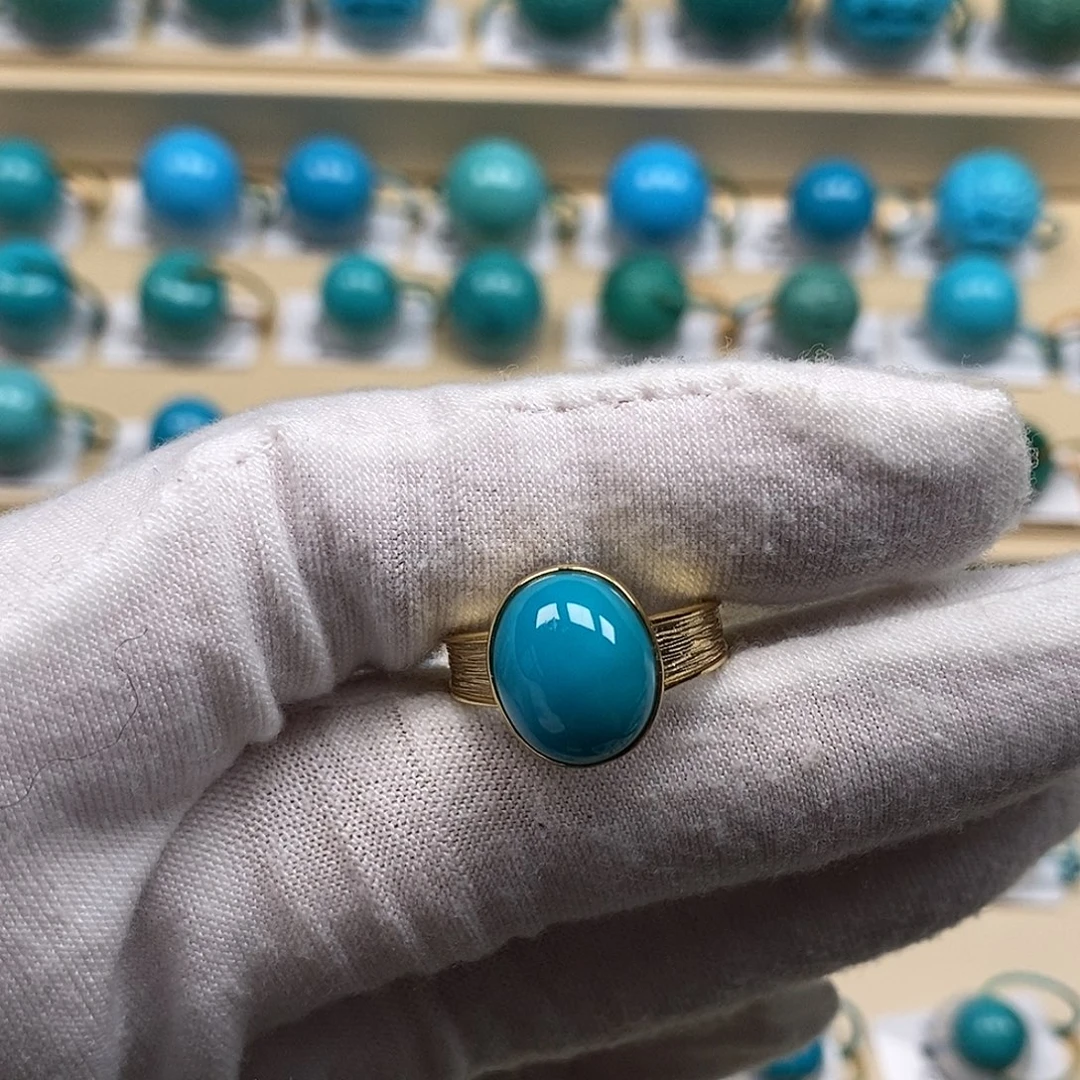 绿松石未镶嵌绿松石高瓷小配饰