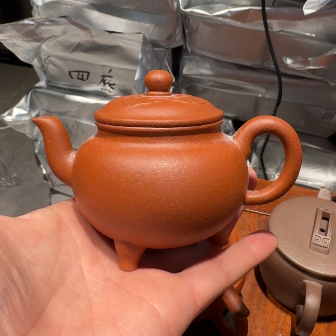 紫砂茶壶我是你的小可爱啊