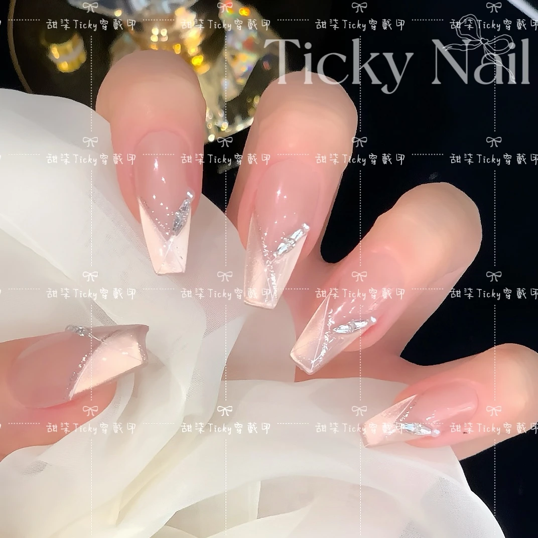 【指尖芭蕾】少女系列纯欲高级感拉满纯手工穿戴甲贴片