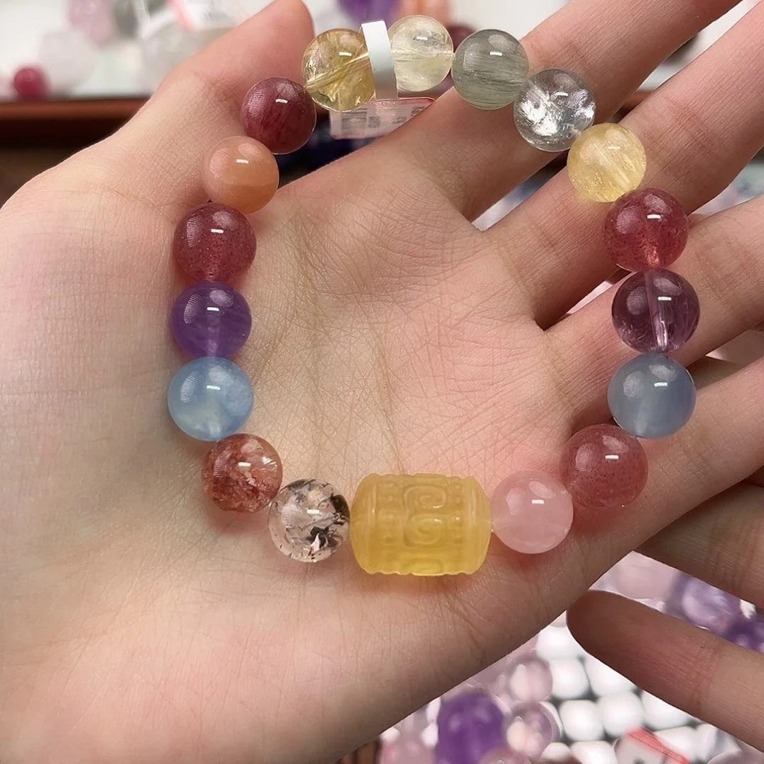 未镶嵌水晶手链多宝