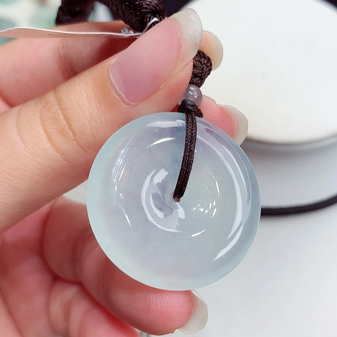 翡翠未镶嵌颈饰翡翠59，29.4/5.9