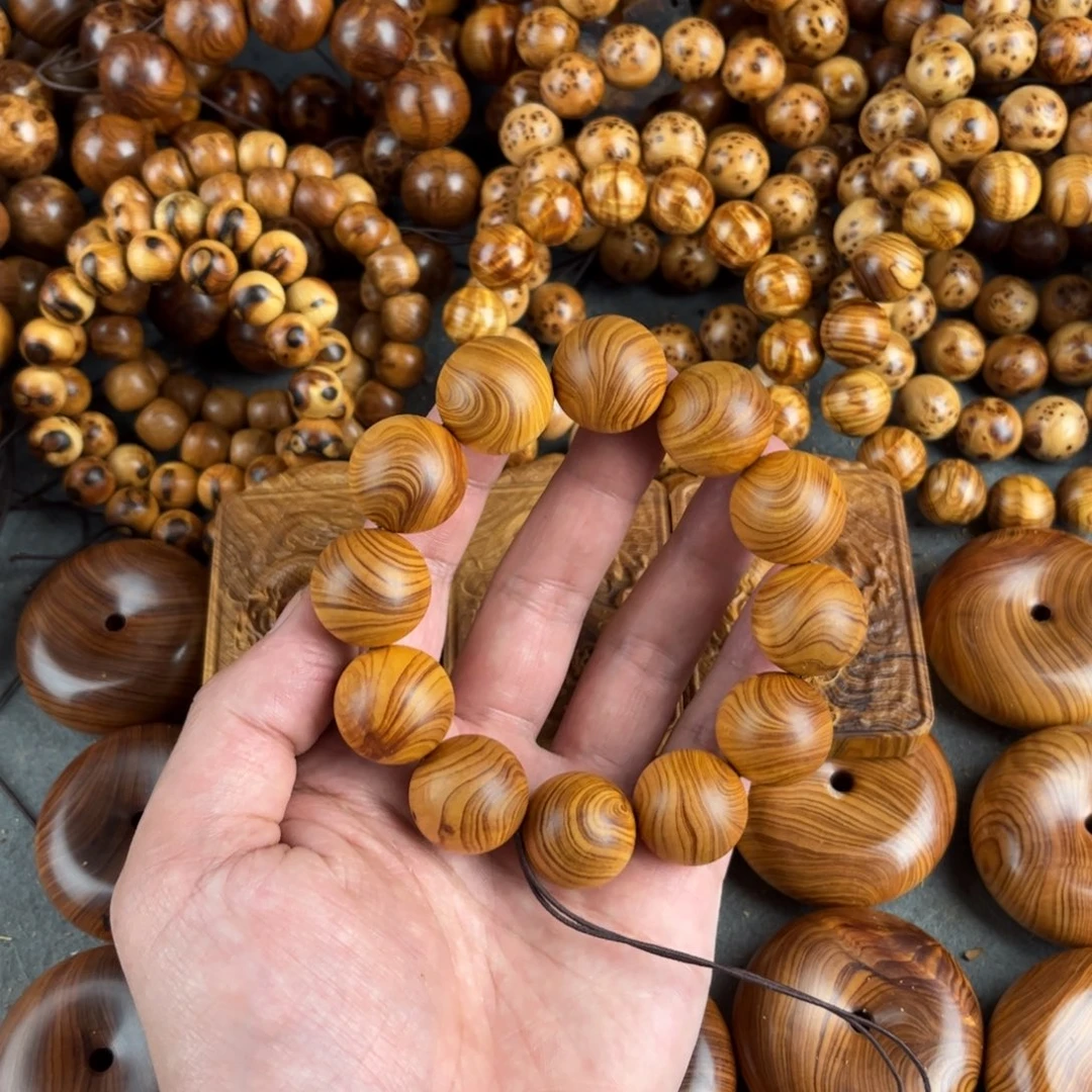 柏木（崖柏）其他扭曲纹白粉骨料2.0