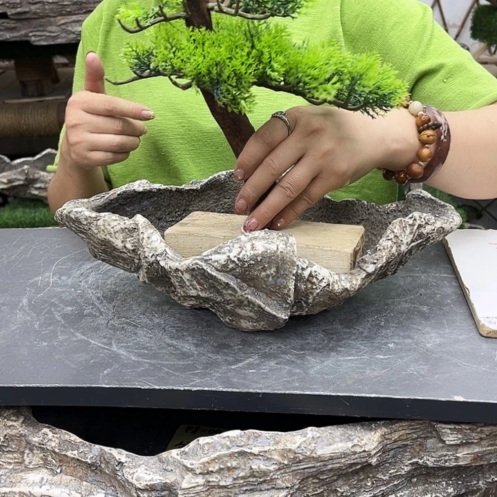 盆景盆异性花盆鱼缸p1-005