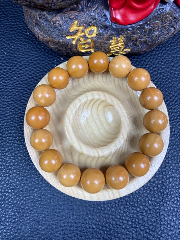 猴头圆珠手串卡13 微瑕 A177