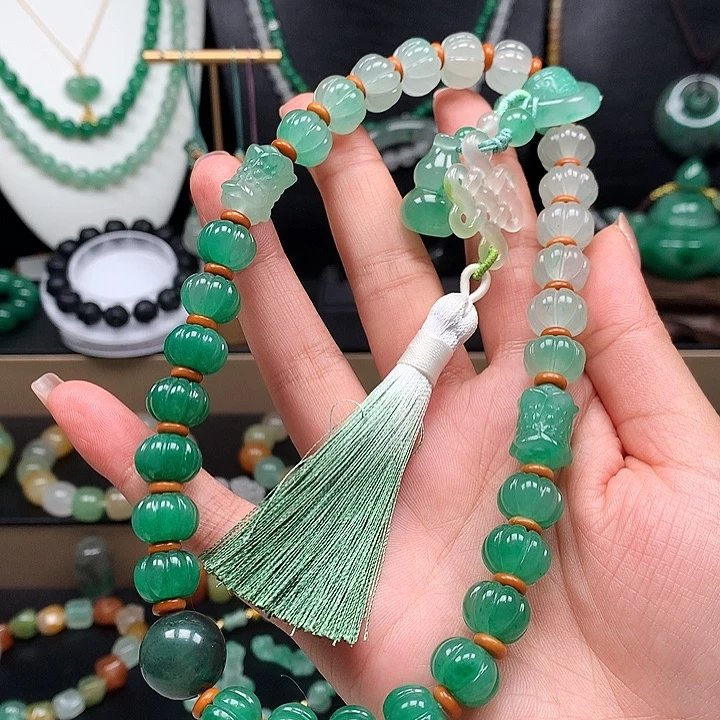 石英质玉未镶嵌手链