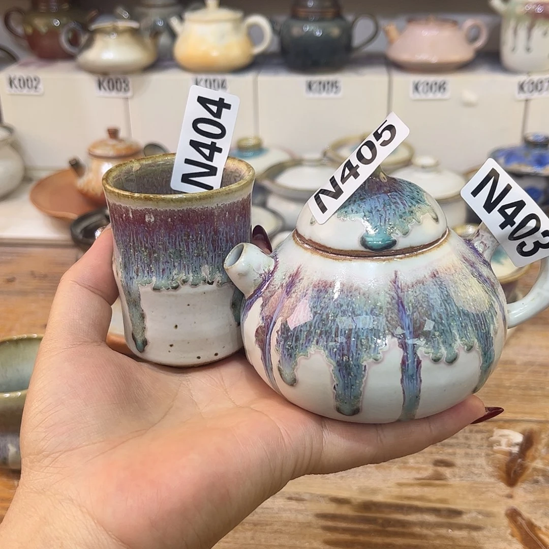 朱泥茶杯周*美陶瓷艺术