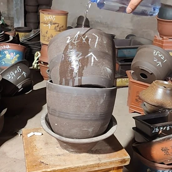 宜兴紫砂花盆清仓处理