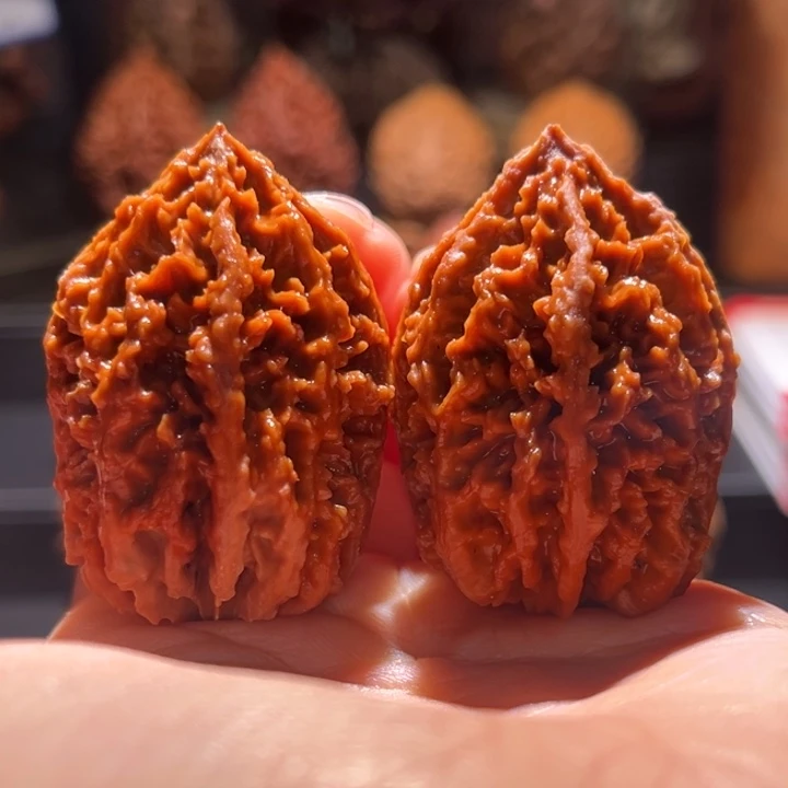 文玩核桃吊坠流星3浮黄