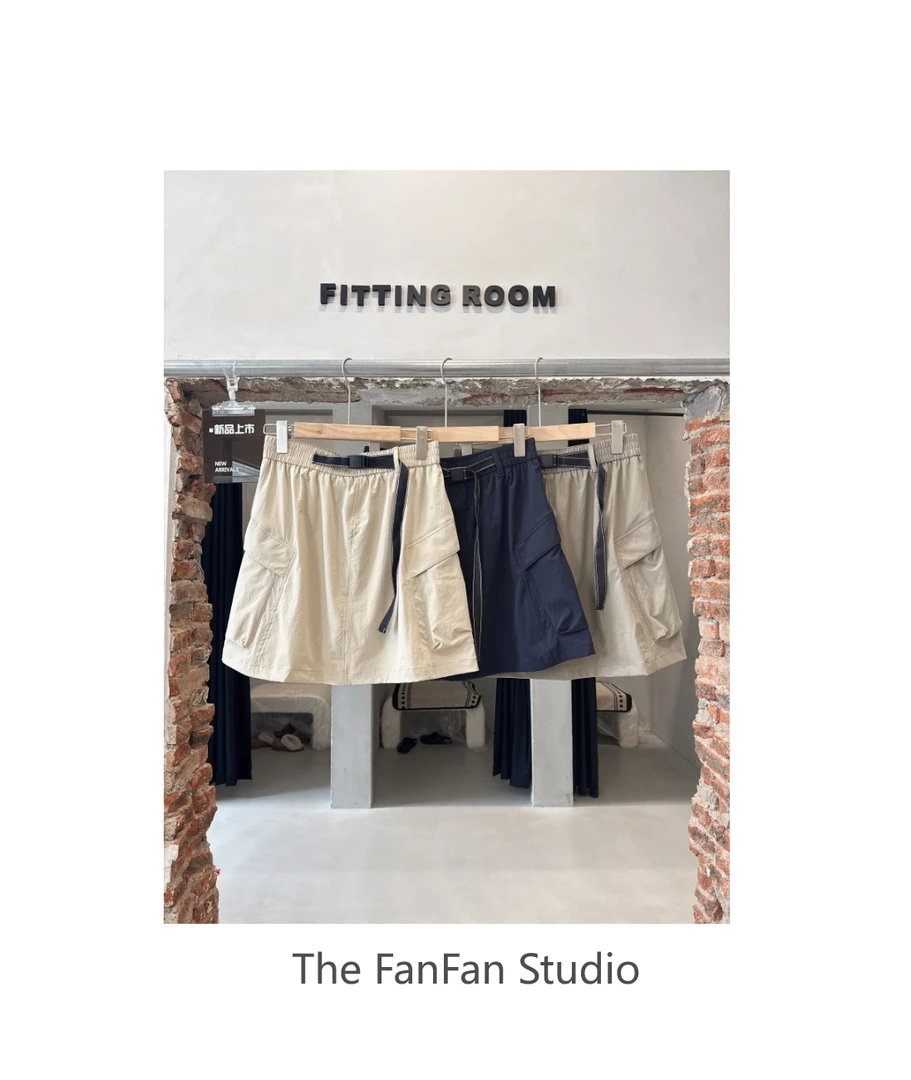 “青春校园”工装短裙