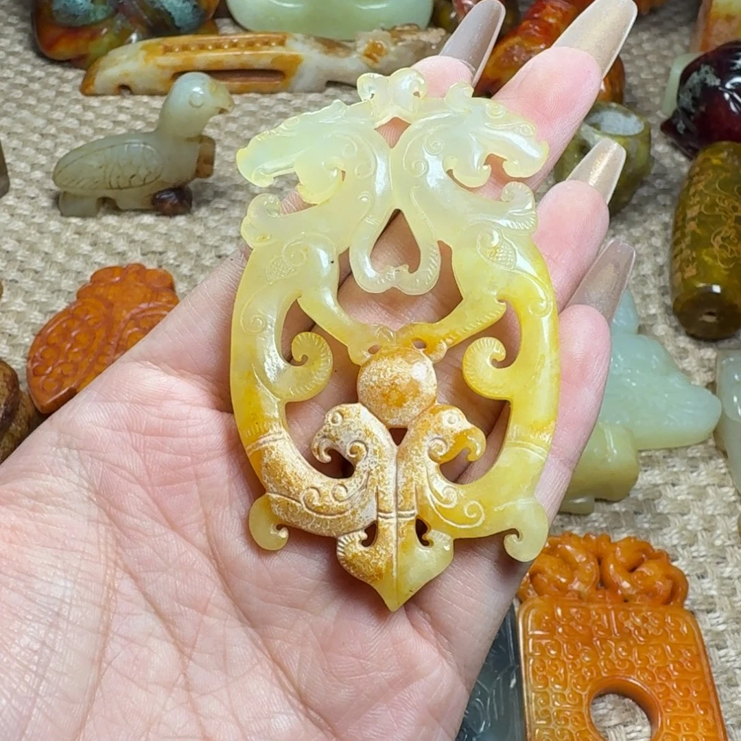 吊坠白玉菩提挂件