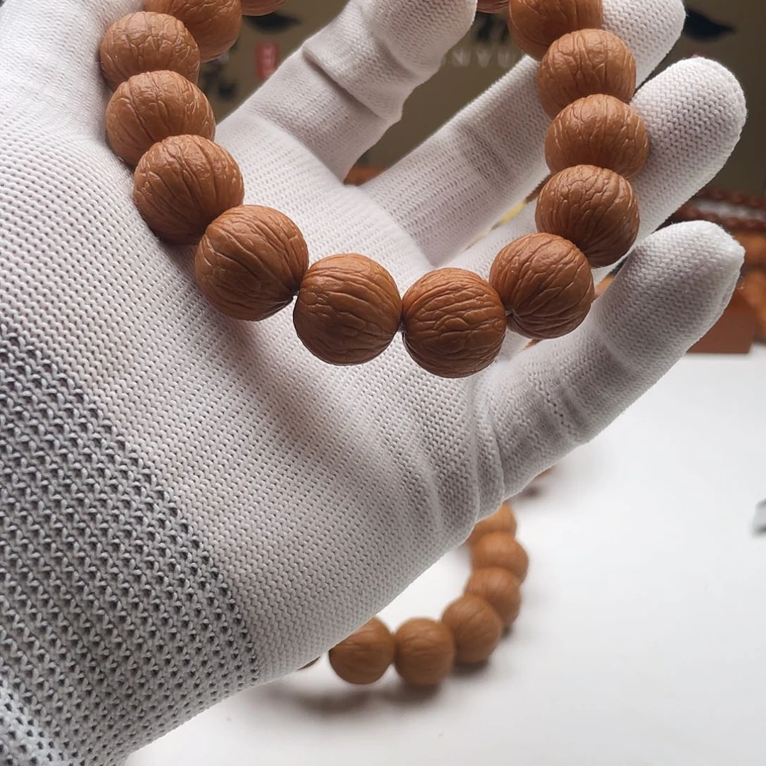 猴头核桃手串浮*。17聚宝盆