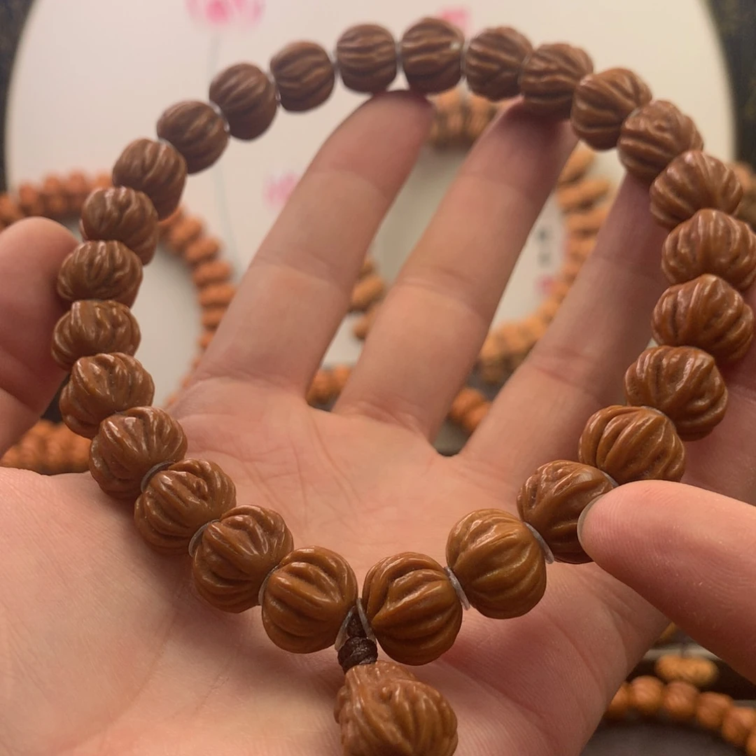 【闪购商品】桃核手串14佛手手持