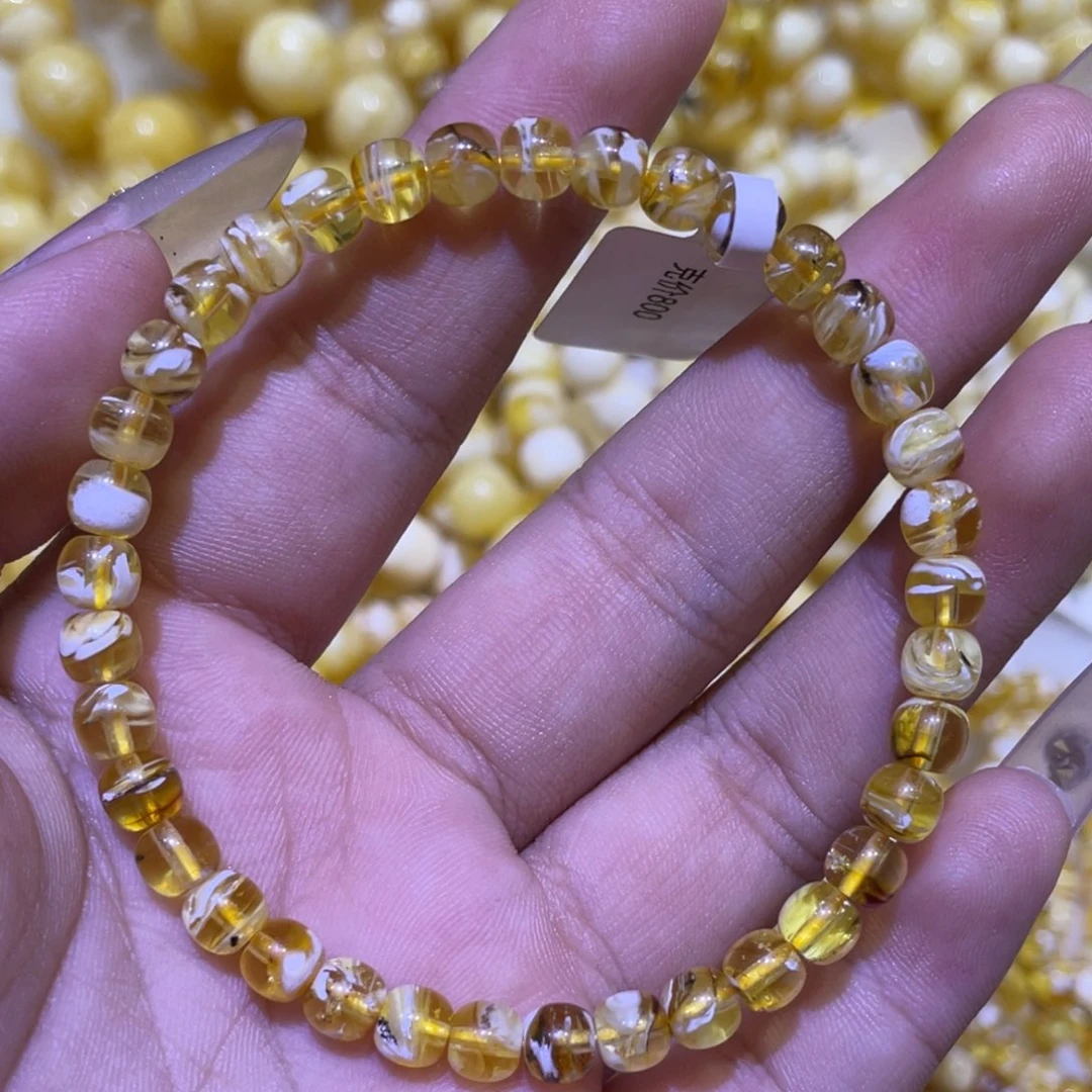 蜜蜡未镶嵌珠宝奇石5.5m