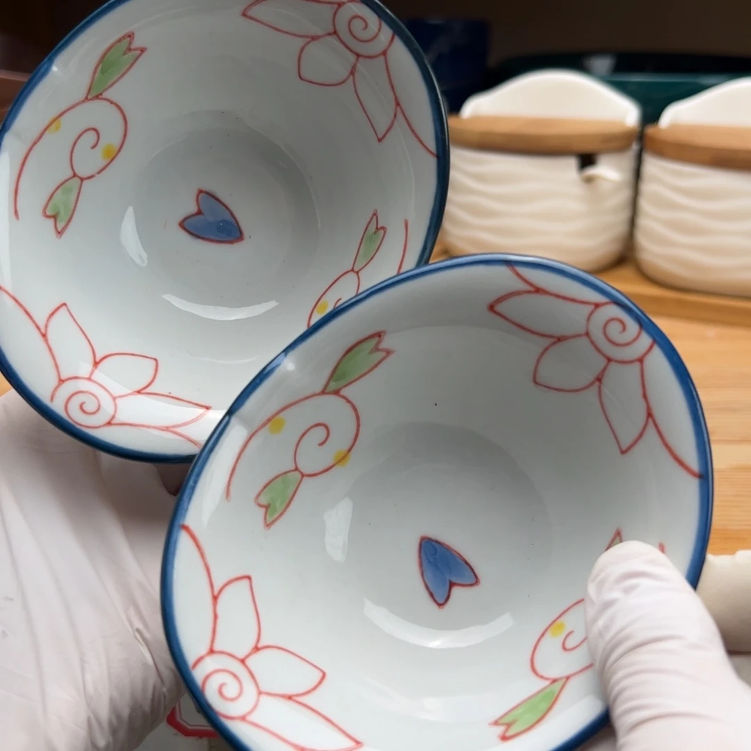 瓷元宝手绘碟啦啦啦