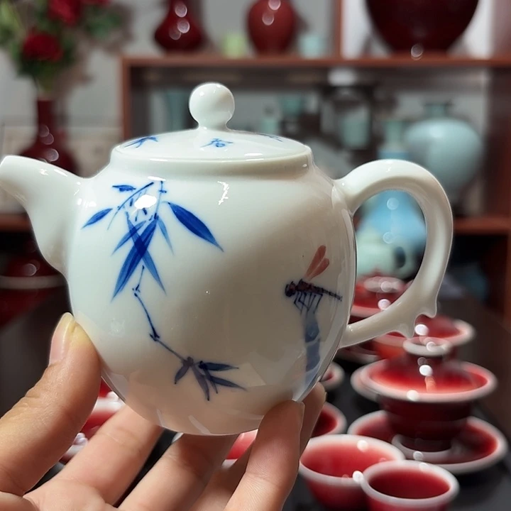 景德镇高温陶瓷茶壶