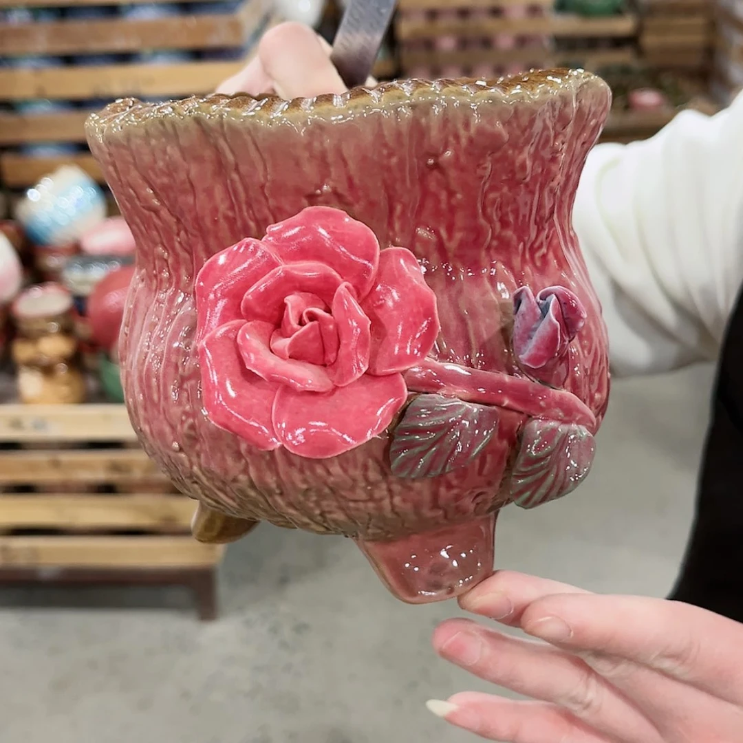 【闪购商品】陶瓷陶瓷多肉植物花盆