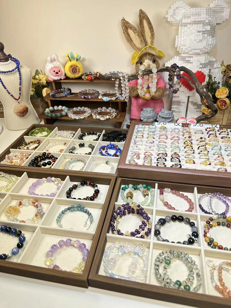 （喵喵子）天然水晶原创手串手链