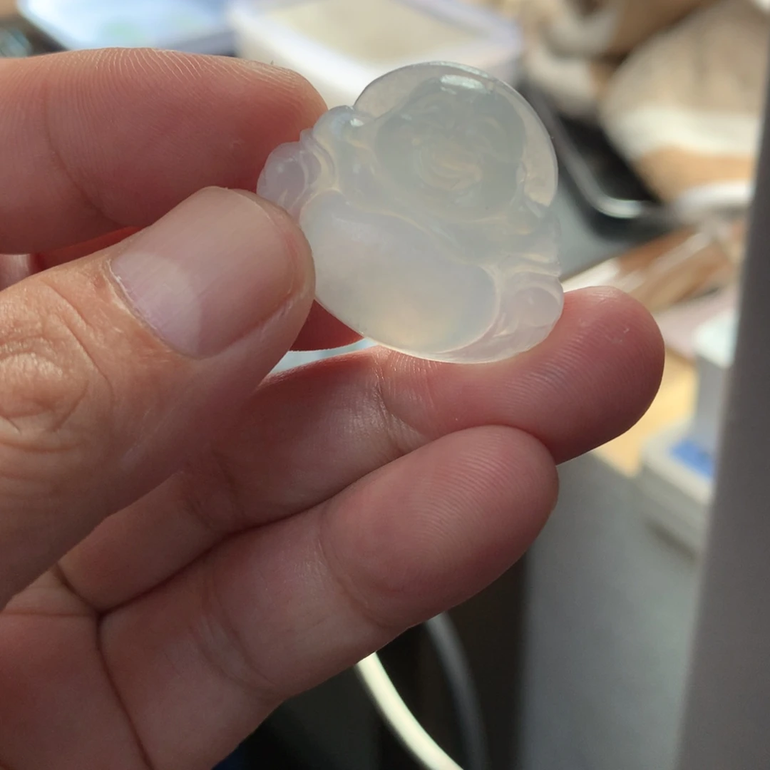 定制翡翠未镶嵌翡翠佛