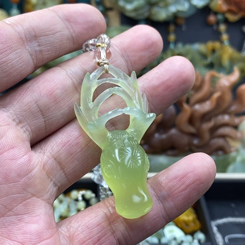 【闪购商品】未镶嵌岫玉吊坠