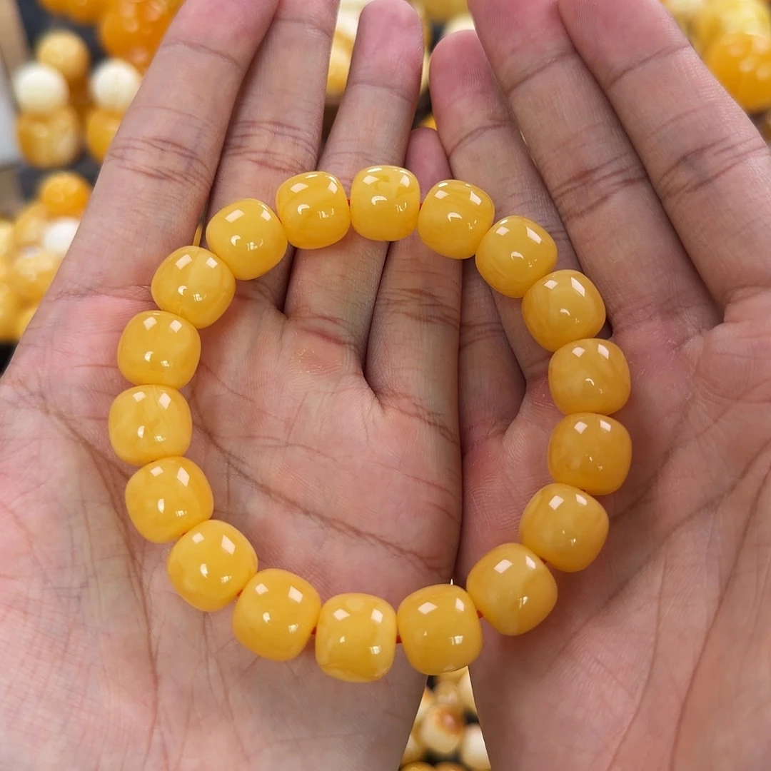 琥珀未镶嵌珠宝奇石13mm同料