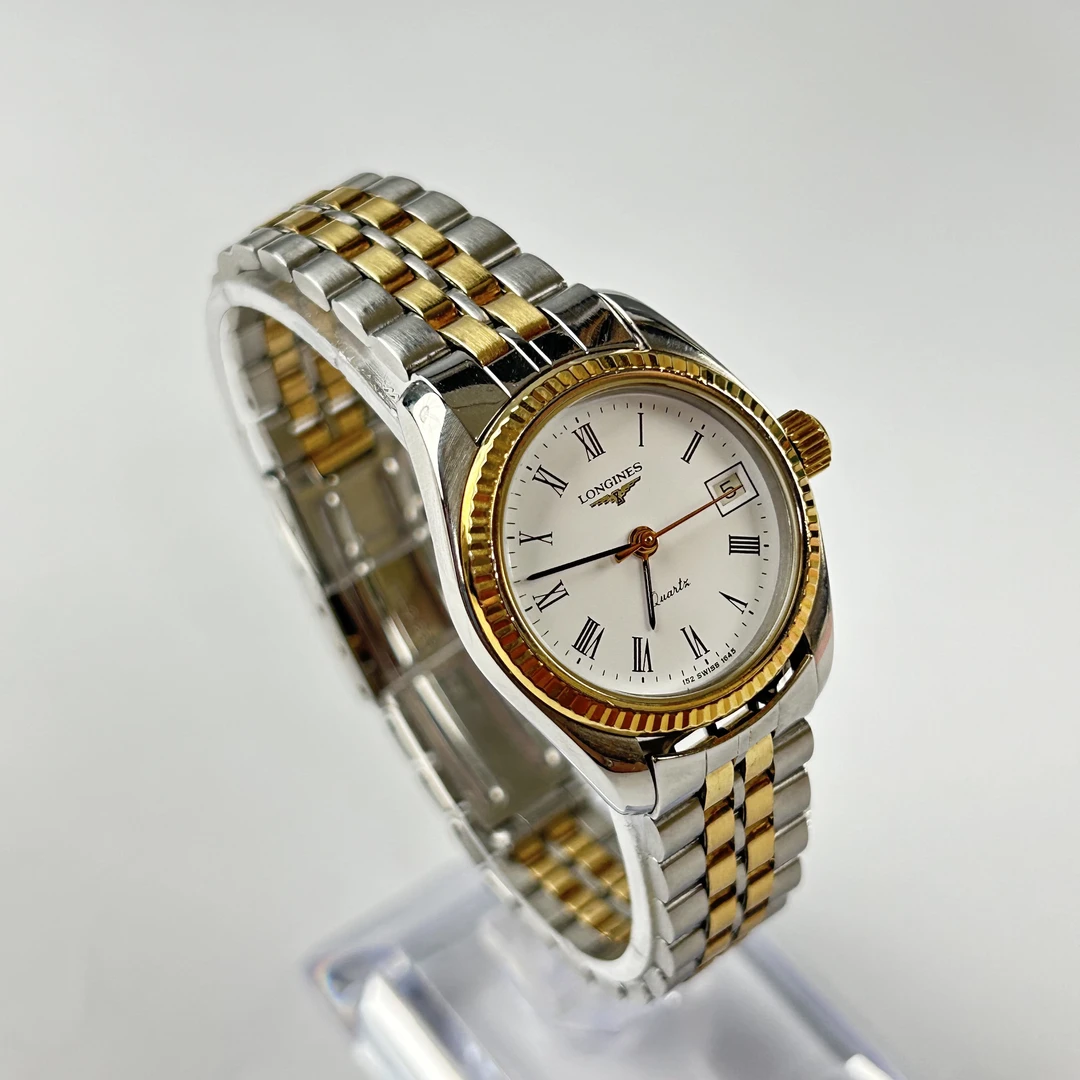 95新 Longines/浪琴 浪琴/TQ793/石英瑞士名表/表径25mm