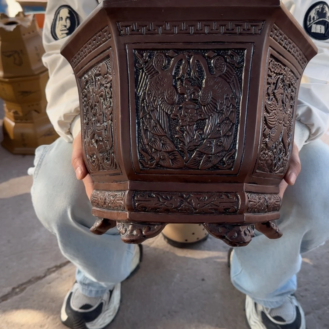 花盆紫砂口径26.22口径