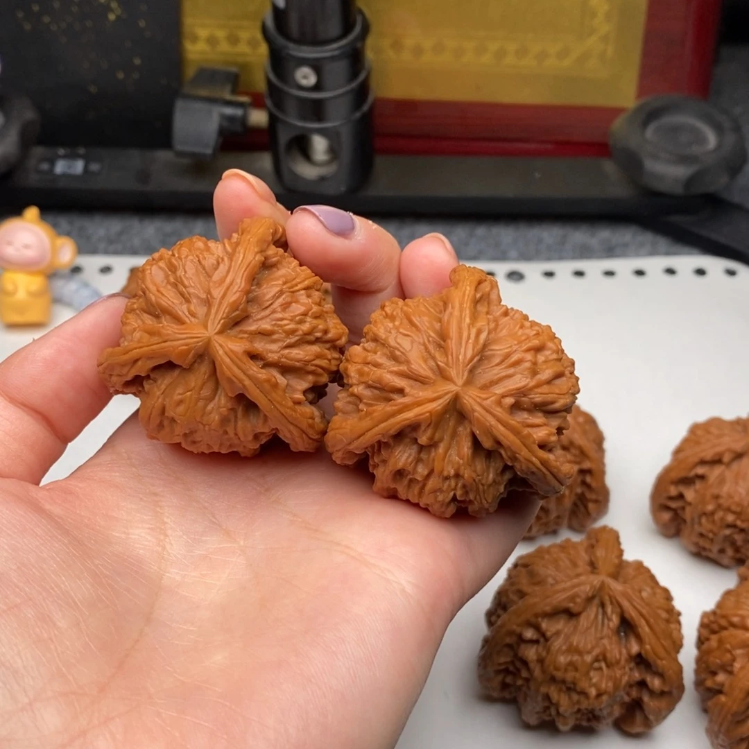 吊坠文玩核桃三***鸡