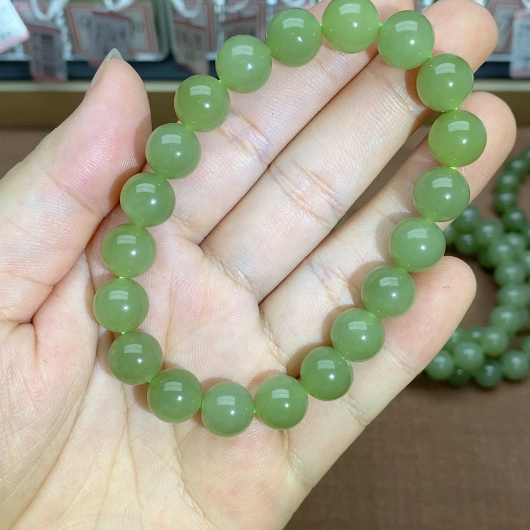 未镶嵌手串和田玉卡10