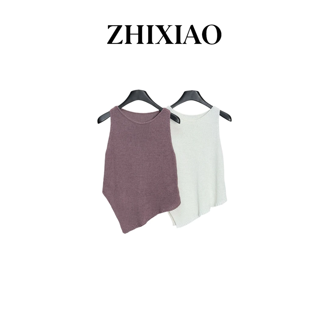 【ZHIXIAO】夏季新款：针织背心2256