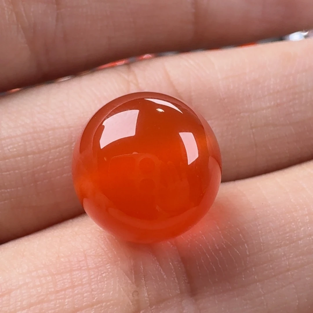 南红玛瑙南红未镶嵌圆珠12.9