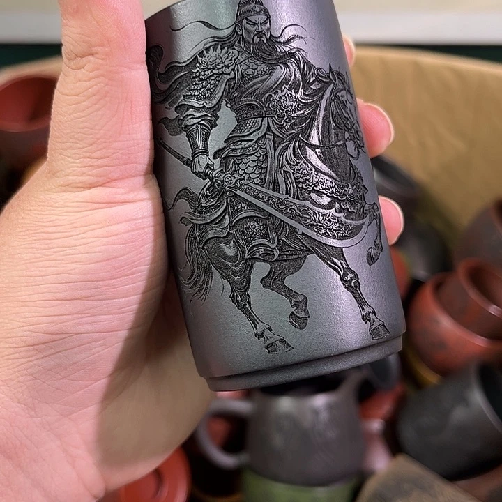 茶杯紫砂全手工紫砂主人杯