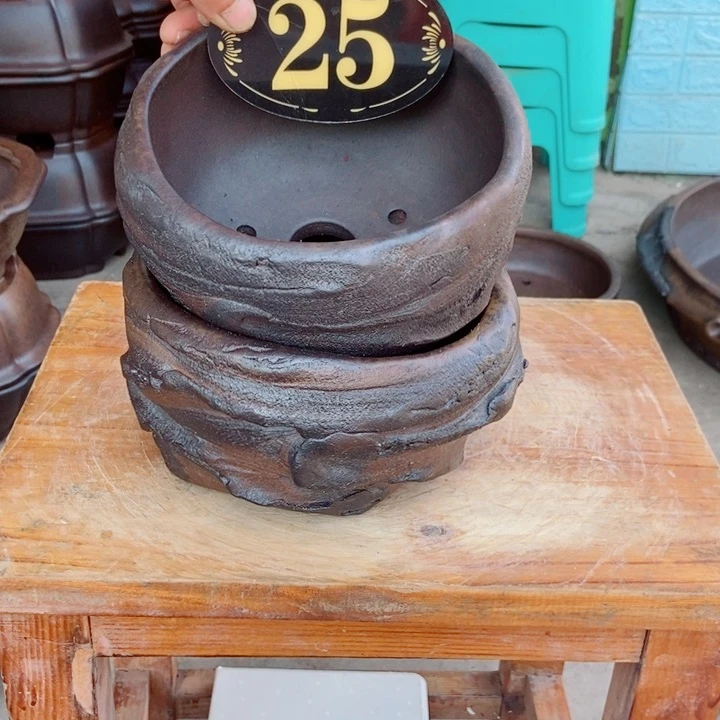 姑**外杨冬益紫砂花盆