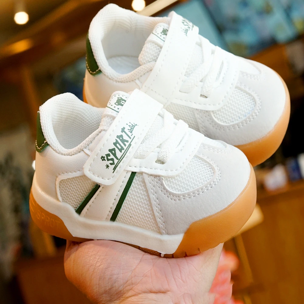 宝宝学步鞋春秋新款小童单鞋婴儿鞋软底防滑初学者鞋子1-3岁透气