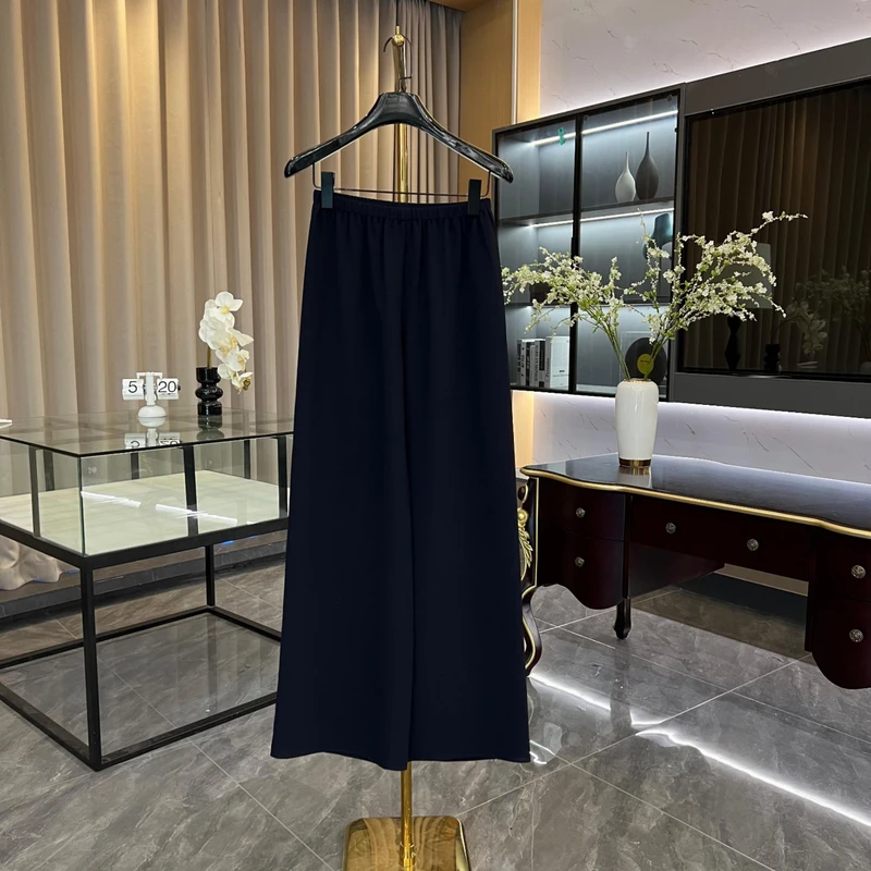 2025小个子长腿轻薄直筒慵懒拖地裤宽松时尚百搭显瘦长裤GK-331