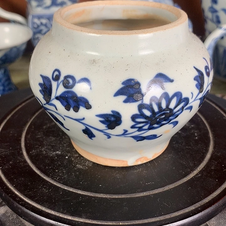 瓷片青花瓷片标本标本