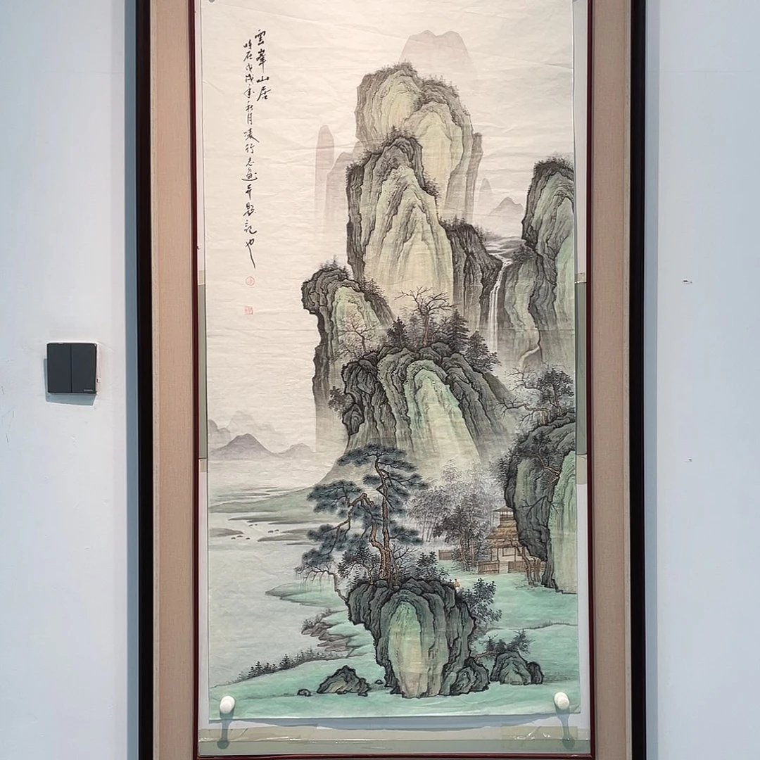 国画凌行志老师手绘国画作品