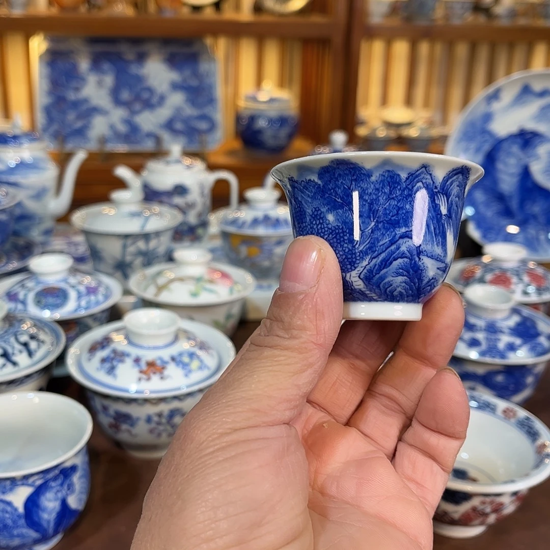 錡镇堂手工手绘杯