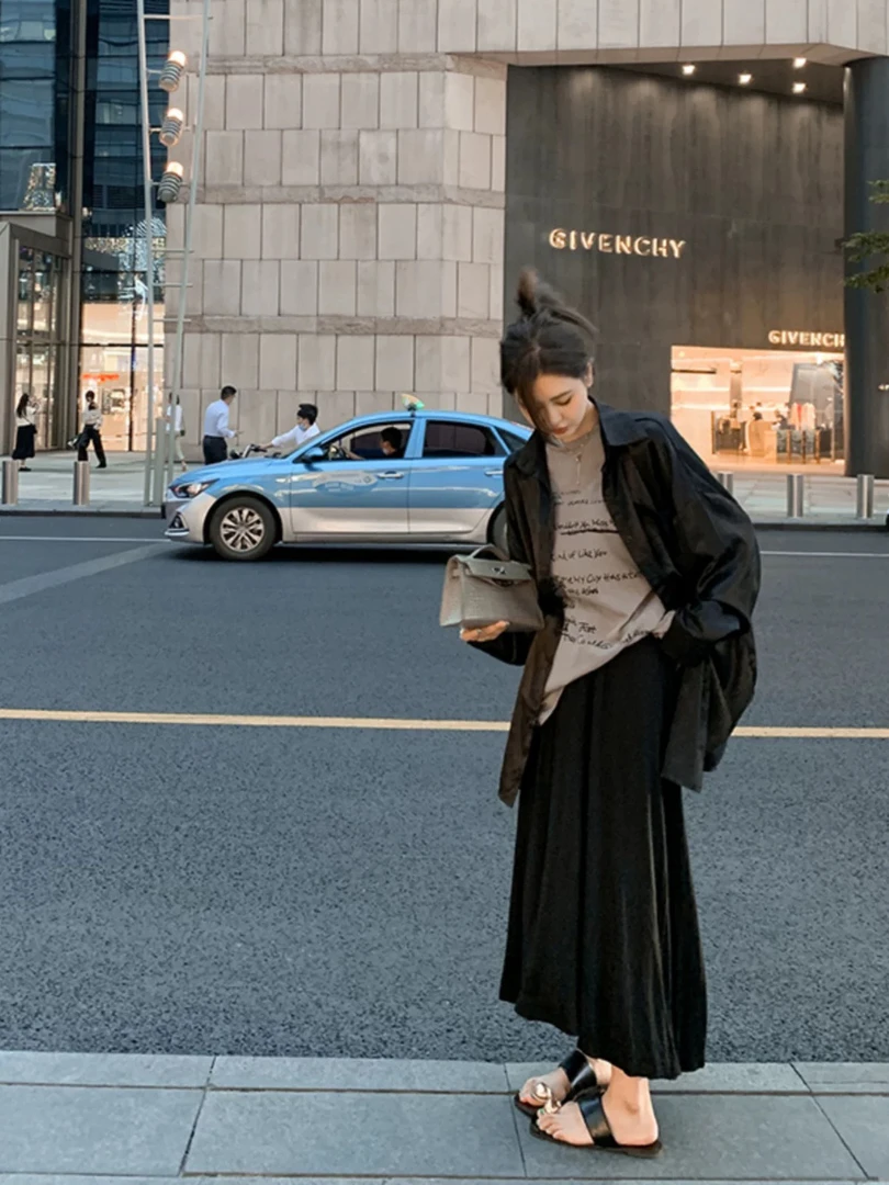 631当液态黑遇上浮雕纹路 这才是高级玩家的战袍潮牌提花长袖衬衫