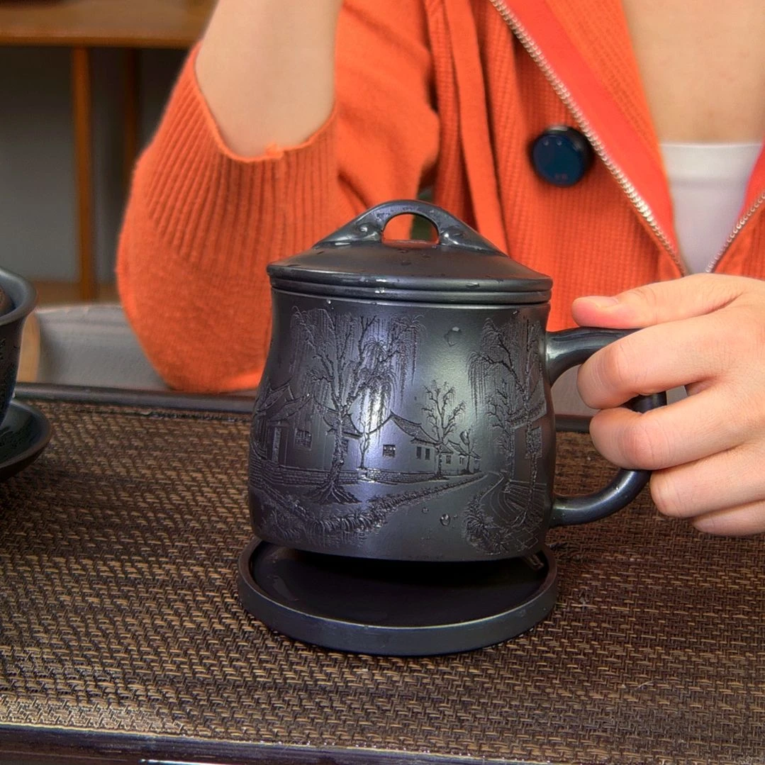 【闪购商品】茶杯紫砂高货放漏