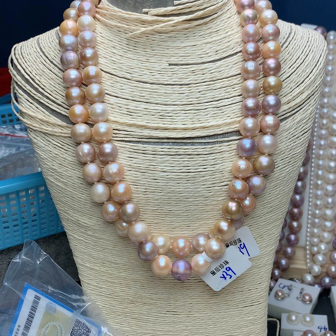 淡水珍珠10-11未镶嵌n62项链