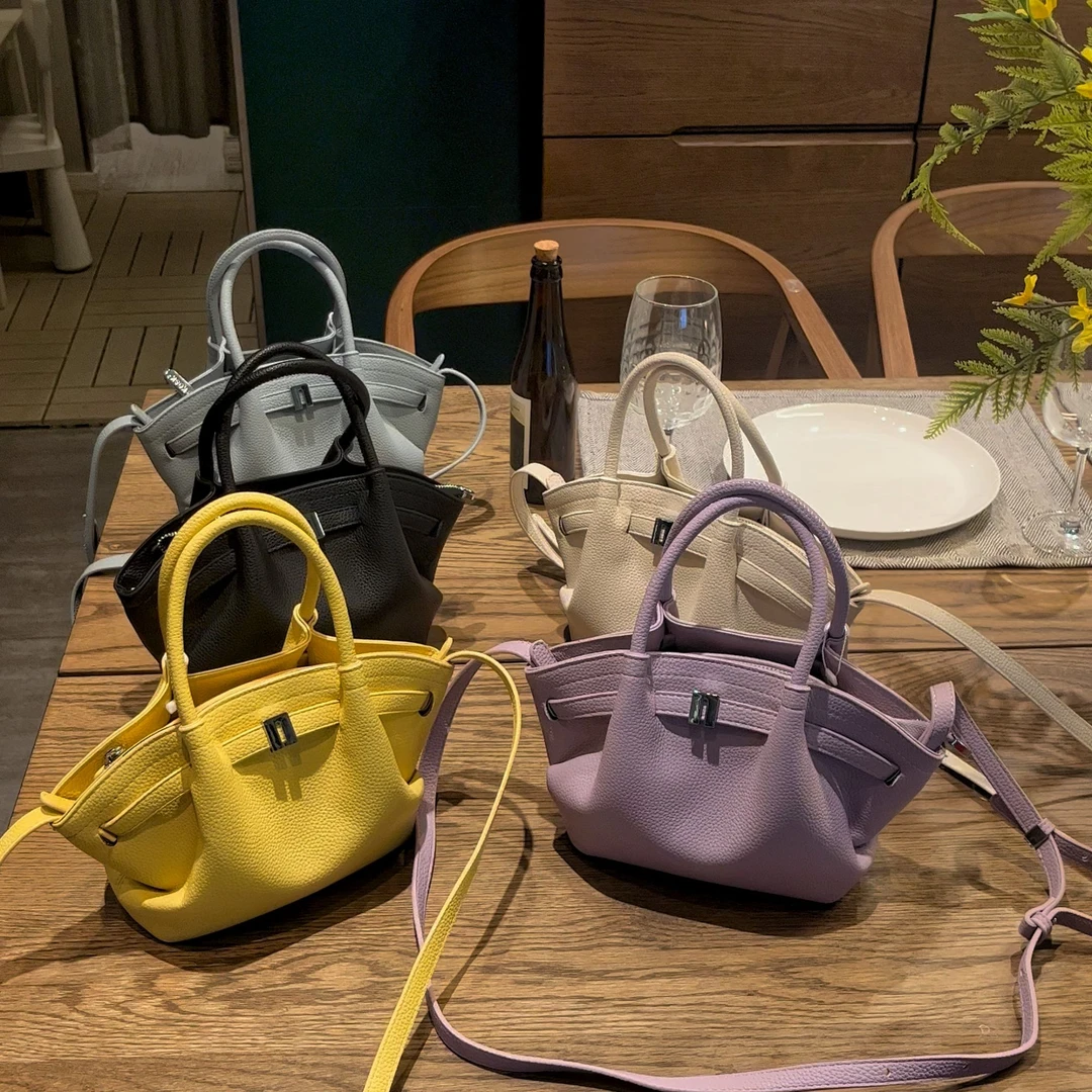 【饺子包】2025新款Tellervo轻奢高级感小众软皮手提单肩包女包休闲